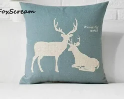 Plush Perch Bettzeug-Nordische geometrische Kissenbezüge - Stilvolle Dekokissen