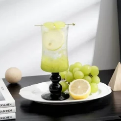 Plates u0026 More Küche & Esszimmer-Nordische Kaffeetasse mit Glasperlen - 13oz Cocktail-Desserttasse