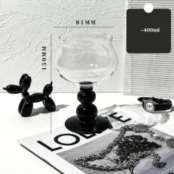 Plates u0026 More Küche & Esszimmer-Nordische Kaffeetasse mit Glasperlen - 13oz Cocktail-Desserttasse