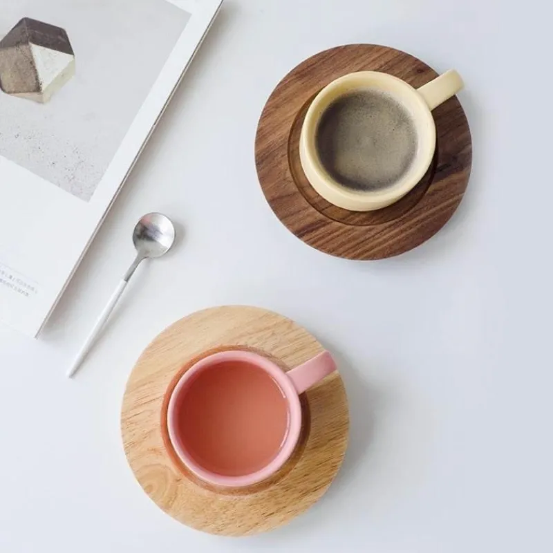 The Cozy Mug Küche & Esszimmer-Nordische matte Kaffeetassen – elegantes, farbenfrohes Design