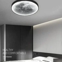 Ember u0026 Ivy Beleuchtung-Nordische Mondlampe – Kunstvolles dekoratives Nachtlicht