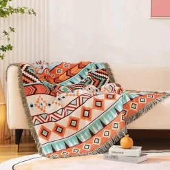 Wrap u0026 Relax Bettzeug-Nordische Outdoor-Decke – Camping- und Picknickdecke im Landhausstil