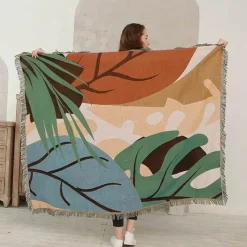 Wrap u0026 Relax Bettzeug-Nordische Outdoor-Decke – Camping- und Picknickdecke im Landhausstil