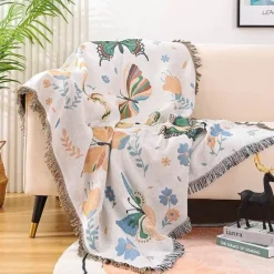 Wrap u0026 Relax Bettzeug-Nordische Outdoor-Decke – Camping- und Picknickdecke im Landhausstil