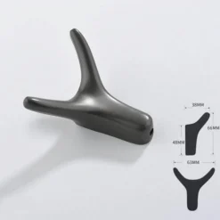 Comfort u0026 Style Wohndeko-Nordische Stierkopf-Wandhaken – rustikale dekorative Kleiderbügel