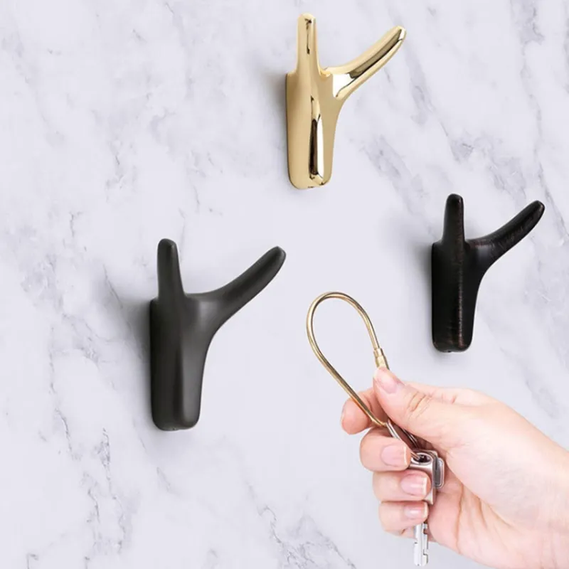 Comfort u0026 Style Wohndeko-Nordische Stierkopf-Wandhaken – rustikale dekorative Kleiderbügel