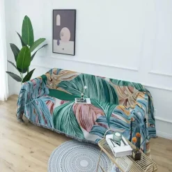 Warm Embrace Bettzeug-Nordische Strickdecke – Multifunktionaler Sofa-Reisebezug