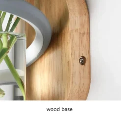 Timeless Touch Beleuchtung-Nordische Wandlampe aus Holz für den Außenbereich – einzigartige Gartendekoration