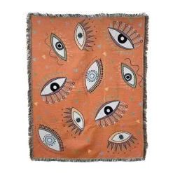 Wrap u0026 Relax Bettzeug-Nordischer Boho-Bettbezug – Stilvolle Jacquard-Bettdecke mit Blumenmuster