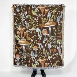 Wrap u0026 Relax Bettzeug-Nordischer Boho-Bettbezug – Stilvolle Jacquard-Bettdecke mit Blumenmuster