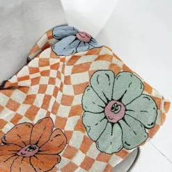 Wrap u0026 Relax Bettzeug-Nordischer Boho-Bettbezug – Stilvolle Jacquard-Bettdecke mit Blumenmuster