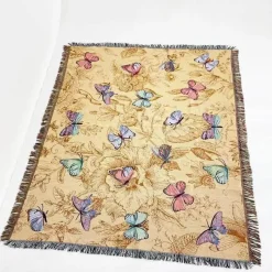 Wrap u0026 Relax Bettzeug-Nordischer Boho-Bettbezug – Stilvolle Jacquard-Bettdecke mit Blumenmuster