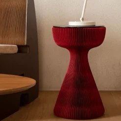 Cozy Living Wohndeko|Möbel-Nordischer Klapptisch aus Kraftpapier – vielseitiges, umweltfreundliches Design