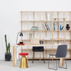 Comfort u0026 Style Möbel-Nordischer Metallhocker – Modernes, weiches Finish