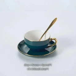 Feast u0026 Flair Küche & Esszimmer-Nordisches Blumentee-Set – Porzellan-Teekanne mit Sieb