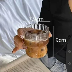 Plates u0026 More Küche & Esszimmer-Nordisches Cocktailbecher-Set aus rosa Glas – elegante Saft- und Wassergläser