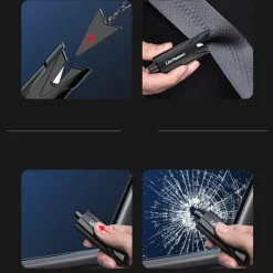Wild u0026 Free Gear Autozubehör|Automobilindustrie-Notfall-Autofensterbrecher-Werkzeug – Sicherheitsgerät für die Flucht