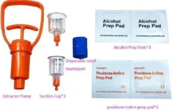 Roam Ready Outdoor-Artikel|Outdoor-Gadgets-Notfall-Vakuum-Extraktionspumpe – Überlebenswerkzeug für den Außenbereich