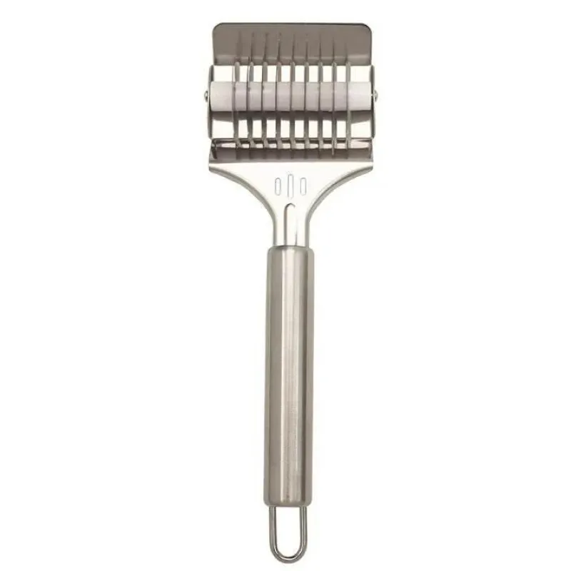 Tom Küche & Esszimmer-Nudelschneider – Nudelwerkzeug aus Edelstahl mit Knoblauch-Ingwer-Roller