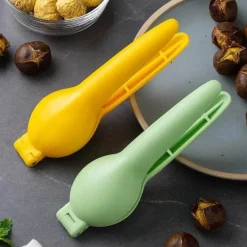 Tom Küche & Esszimmer-Nussknacker für Kastanien, Walnüsse, Clip-Zange, Schäler, Schneider, Öffner