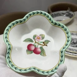 Feast u0026 Flair Küche & Esszimmer-Obstteller aus Porzellan – elegante Gartenschalen für das Essgeschirr