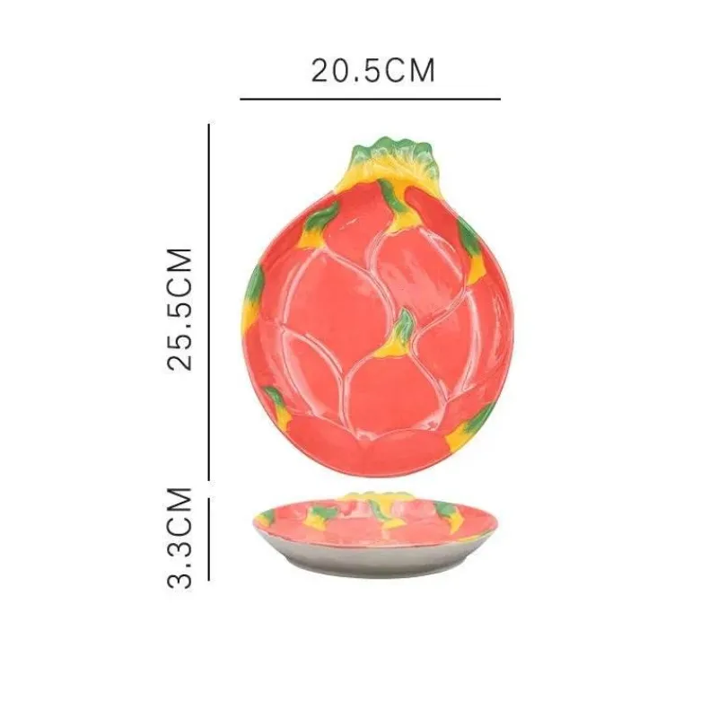 Tom Küche & Esszimmer-Obstteller-Set aus Keramik – dekorative Serviergeschirr für das Esszimmer