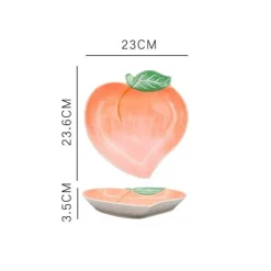 Tom Küche & Esszimmer-Obstteller-Set aus Keramik – dekorative Serviergeschirr für das Esszimmer