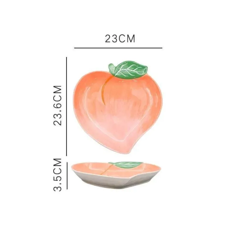 Tom Küche & Esszimmer-Obstteller-Set aus Keramik – dekorative Serviergeschirr für das Esszimmer