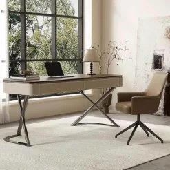 The Lounge Loft Möbel-Odette Büroschreibtisch – Moderner minimalistischer Schreibtisch