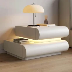 The Lounge Loft Möbel-Odile Nachttisch – Moderner Nachttisch fürs Schlafzimmer