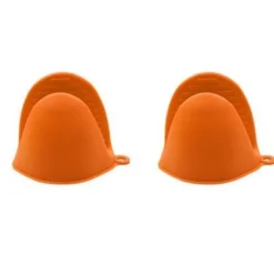 The Culinary Kit Küche & Esszimmer-Ofenhandschuhe aus Silikon – hitzebeständige, antihaftbeschichtete Backhandschuhe