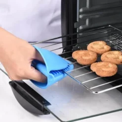 The Culinary Kit Küche & Esszimmer-Ofenhandschuhe aus Silikon – hitzebeständige, antihaftbeschichtete Backhandschuhe