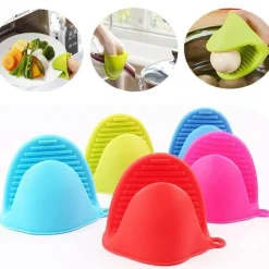 The Culinary Kit Küche & Esszimmer-Ofenhandschuhe aus Silikon – hitzebeständige, antihaftbeschichtete Backhandschuhe