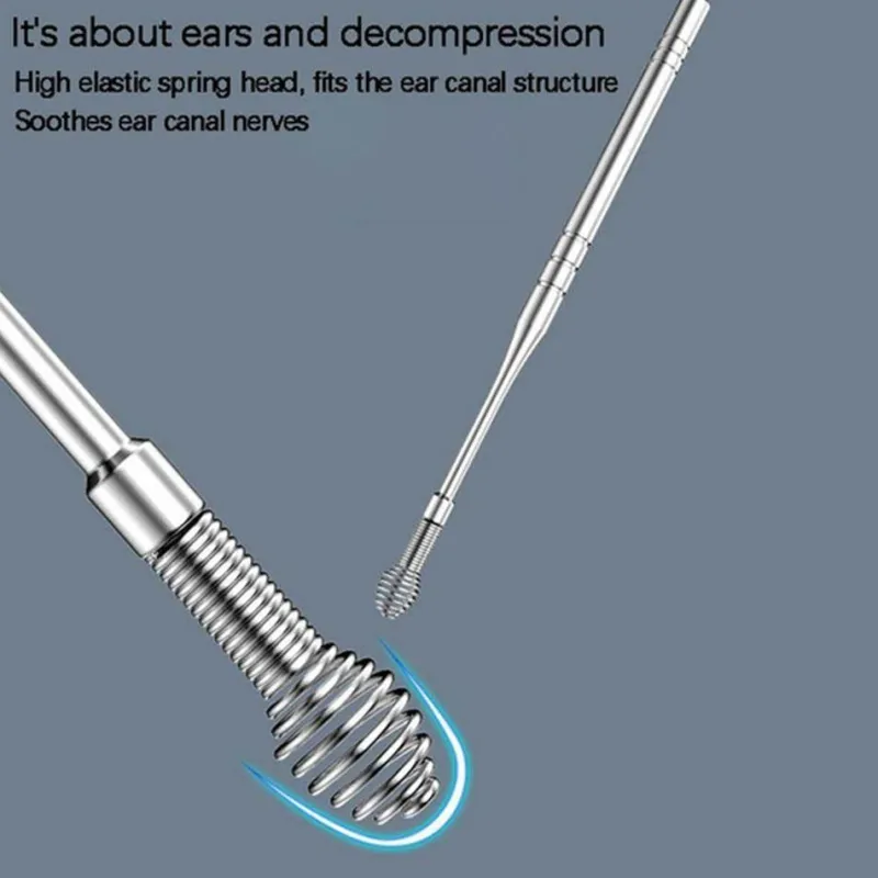 The Relaxation Nook Gesundheits-Gadgets|Gesundheits- Und Entspannungstools-Ohrenschmalz-Entfernungsset – Sicheres und effektives Reinigungswerkzeug