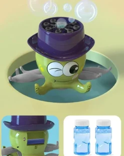 The Decor Haven Babyspielzeug-Oktopus-Seifenblasenmaschine – Automatisches Spielzeug für Kinder