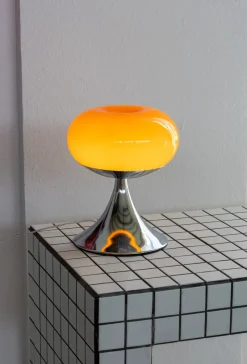 The Gilded Nest Wohndeko|Beleuchtung-Orbital Illuminator 3000 Table Lamp – Glass and Metal Desk Lamp