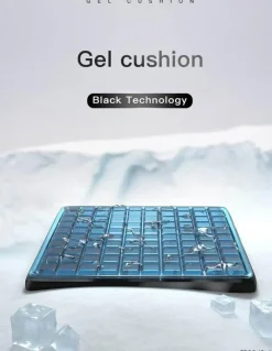 The Relaxation Nook Gesundheits-Gadgets|Gesundheits- Und Entspannungstools-Orthopädisches Gelkissen - Rutschfestes Komfort-Sitzpolster