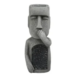 Comfort u0026 Style Outdoor & Garten-Osterinsel-Statue-Pflanzgefäß – Garten-Blumentopf-Dekor