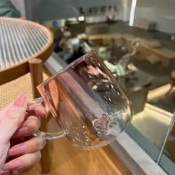 Plates u0026 More Küche & Esszimmer-Paar-Glasbecher - Romantisches Trinkgeschirr mit Farbverlauf, 2er-Set