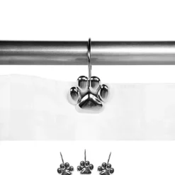 Aqua Essence Badezimmer-Panda Shower Curtain Hooks - Cute Bathroom Accessories