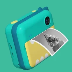 The Decor Haven Babyspielzeug-Pastel Sofortbildkameradrucker – Tragbarer digitaler Fotodrucker