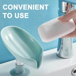 Tranquil Waters Badezimmer-Pastellfarbener Seifenhalter - Selbstklebendes Abtropfgestell