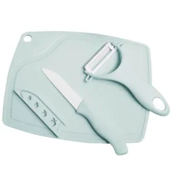 Comfort u0026 Style Küche & Esszimmer-Pastellfarbenes Hackset - 3-teiliges Kochbesteck