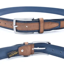 Herren Heritage Threads Herrenbekleidung-Patchwork-Gürtel für Herren – Designer-Accessoire für die Freizeit