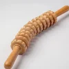 Tranquil Touch Massageprodukte|Gesundheits-Gadgets-1pc Handheld Holz Massager mit 12 Rollen Trigger Punkt Therapie