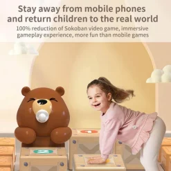 The Decor Haven Babyspielzeug-Pädagogisches Bärenbewegungsspiel für Kinder