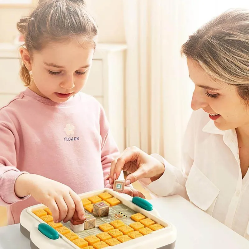 The Decor Haven Babyspielzeug-Pädagogisches Bärenbewegungsspiel für Kinder