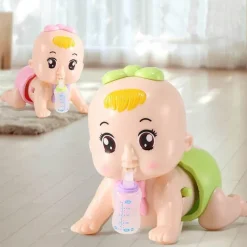 The Decor Haven Babyspielzeug-Pädagogisches Mini-Krabbelspielzeug für Babys