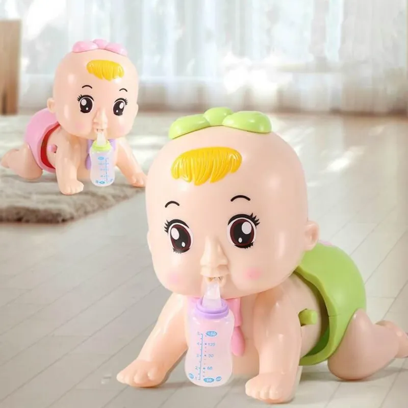 The Decor Haven Babyspielzeug-Pädagogisches Mini-Krabbelspielzeug für Babys