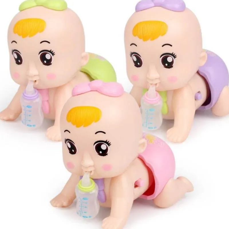 The Decor Haven Babyspielzeug-Pädagogisches Mini-Krabbelspielzeug für Babys